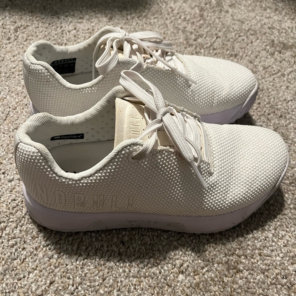 Nobull all white size 7.5